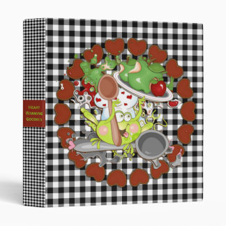 Apple Frog Binder