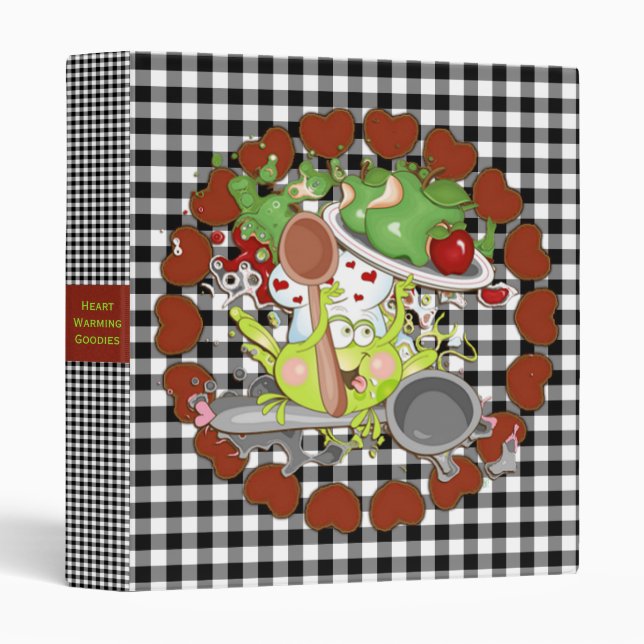 Apple Frog Binder (Front/Spine)