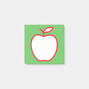 Apple from Teacher Post-it Notes