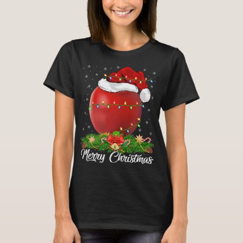 Apple Fruit Lover Matching Santa Hat Apple Christm T_Shirt