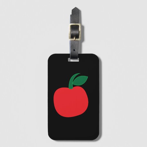 Apple Fruit Luggage Tag