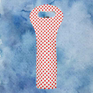 Apple Fruit Red Pattern Wine Bag