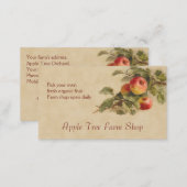 Apple fruit sales business card (Front/Back)