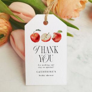 Apple Garden Bridal Shower Gift Tags