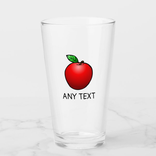 Apple Glass Tumblers (Front)
