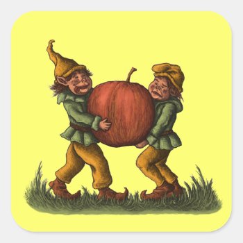 Apple Gnomes Sticker by frank_glerum_art at Zazzle