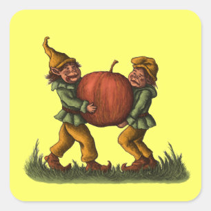 apple gnomes sticker