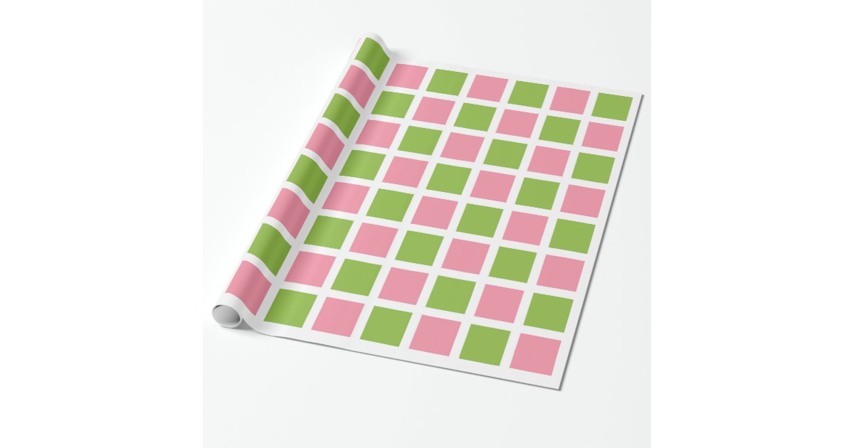 Elegant Pink Blush Eucalyptus Sage Green Wrapping Paper