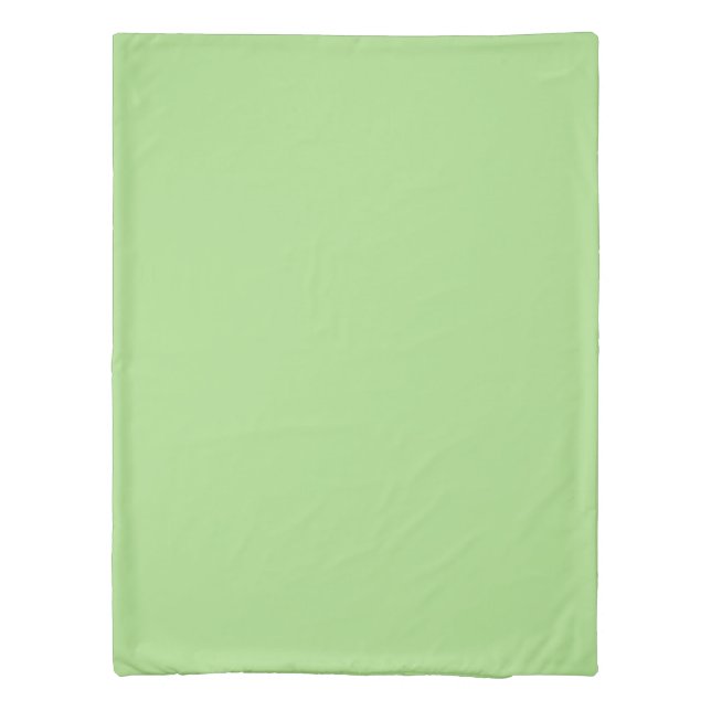 apple green Cute Rainbow Ovals Duvet Cover (Back)