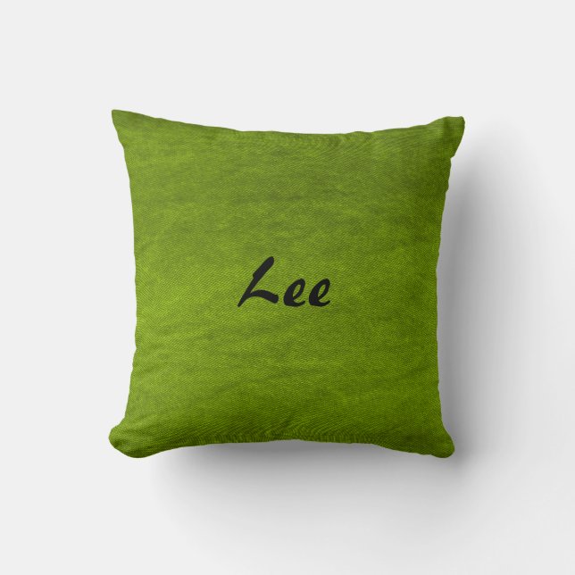 apple green dreams throw pillow (Front)
