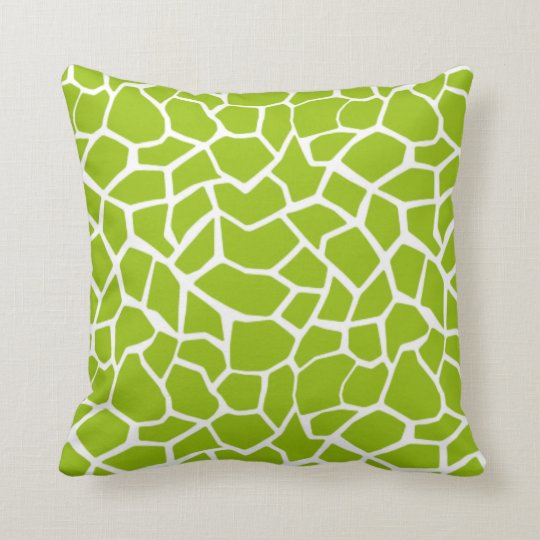 giraffe print throw pillows