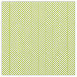 Apple Green Herringbone Fabric