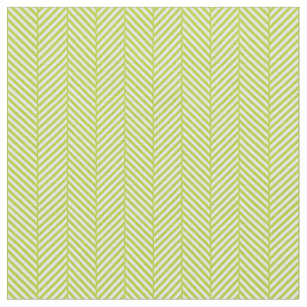Apple Green Herringbone Fabric