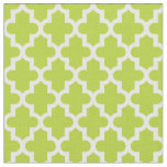 Apple Green Moroccan Print Fabric