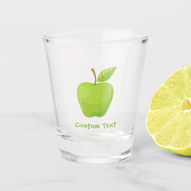 Apple Green Shot Glass (Front)