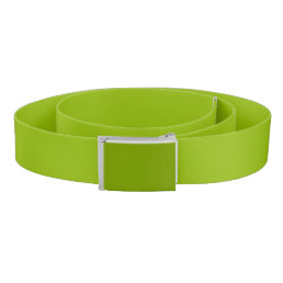 Apple green (solid color) belt