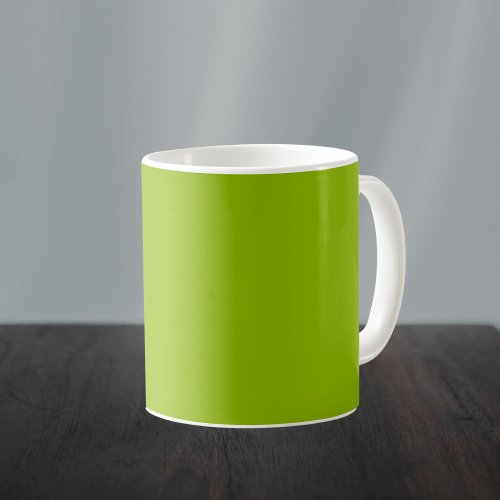 Apple Green Solid Color Coffee Mug