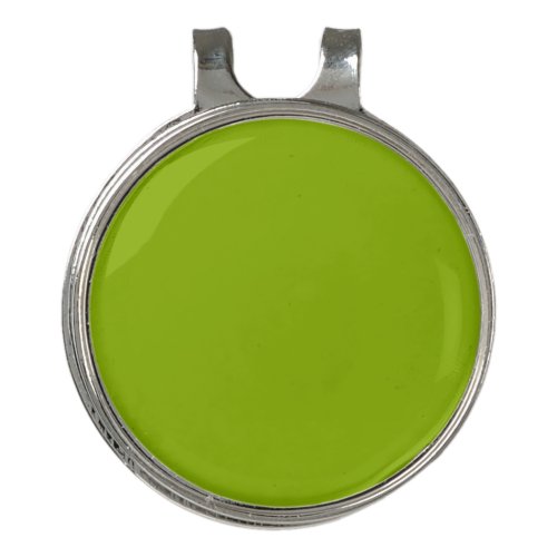 Apple green solid color  golf hat clip
