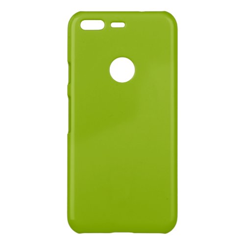 Apple green solid color  uncommon google pixel case