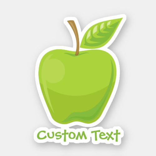 Apple Green Sticker