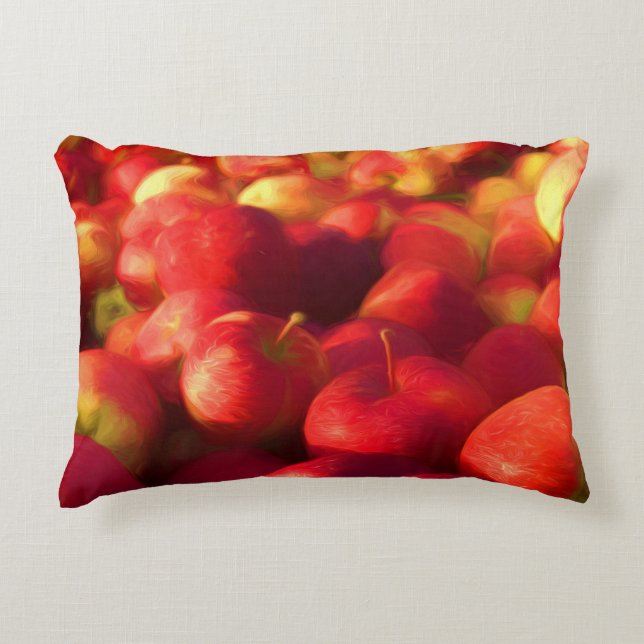 Apple Harvest Accent Pillow (Front)