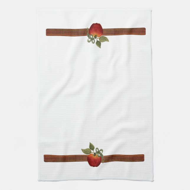 Apple Harvest - Kitchen Towel (Vertical)