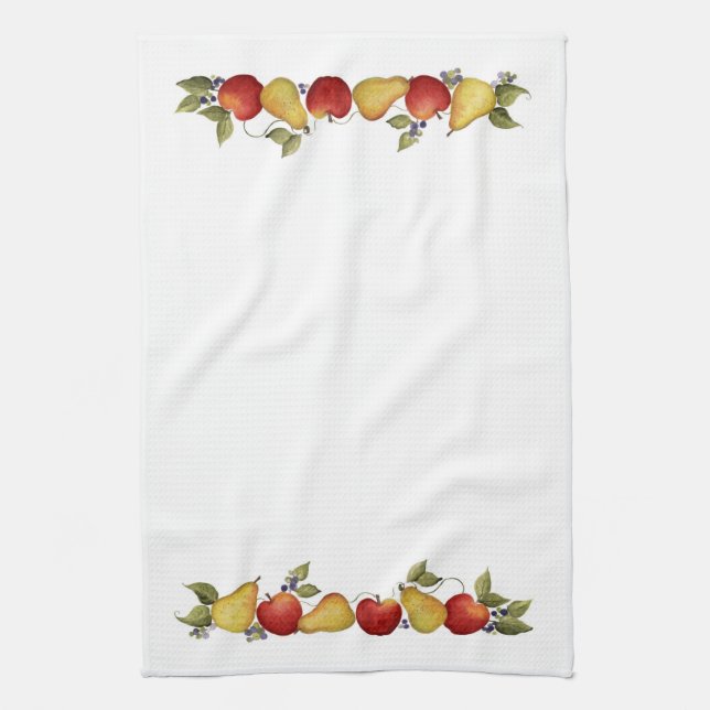 Apple Harvest - Kitchen Towel (Vertical)