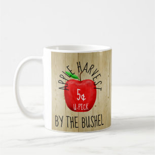 Apple Harvest Vintage Sign Coffee Mug