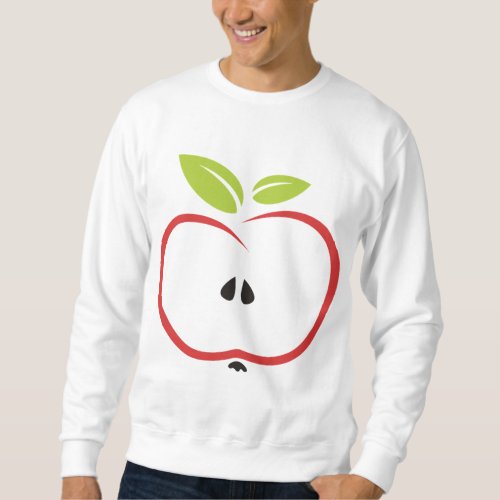 Apple Healthy Red Fruit Sweatshirt