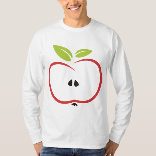 Apple Healthy Red Fruit T_Shirt