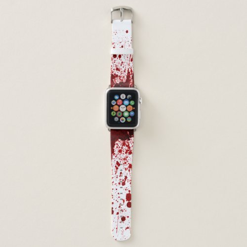 Apple I Watch Band Blood Splatter Vampire Gothic