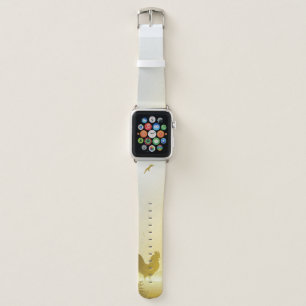 Apple I Watch Band Sunny Morning Farm Country Rust