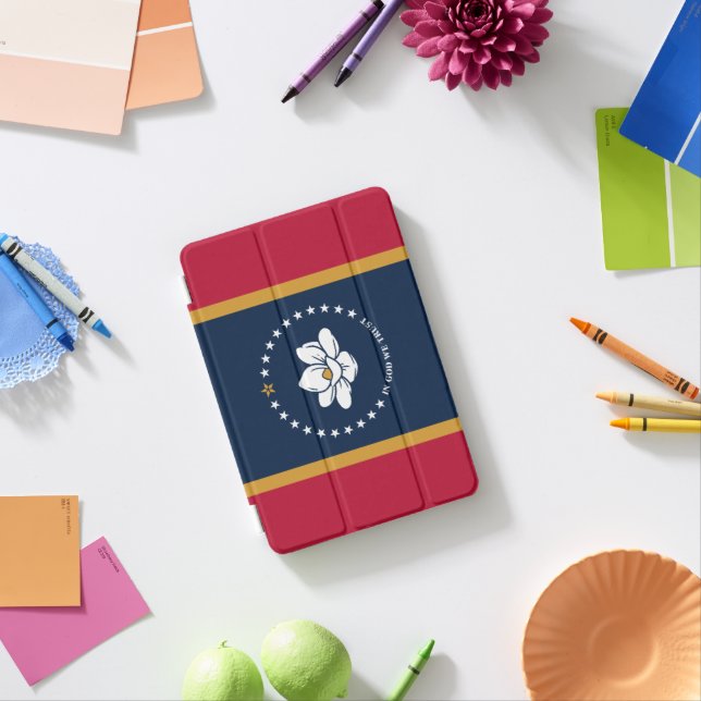 Apple  iPad Pro Cover with flag of Mississippi (In Situ)