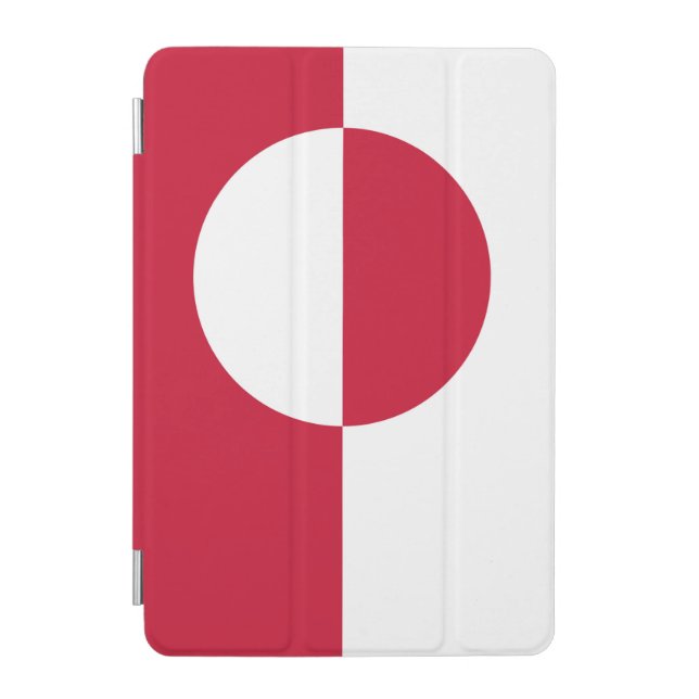 Apple  iPad Pro with flag of Greenland Mini Cover (Front)