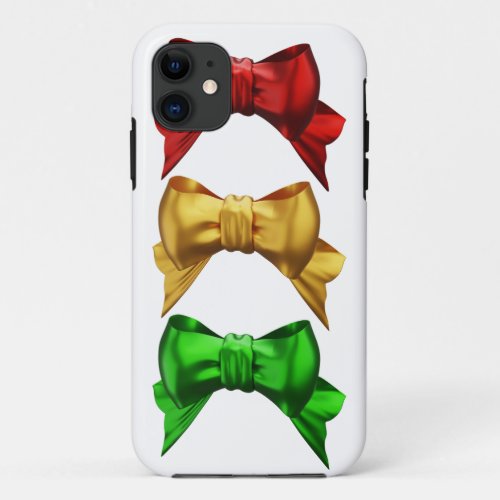 Apple IPhone 11 Christmas Bow Case