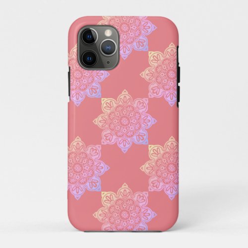 Apple iPhone 11Pro Case with  Boho Medallions