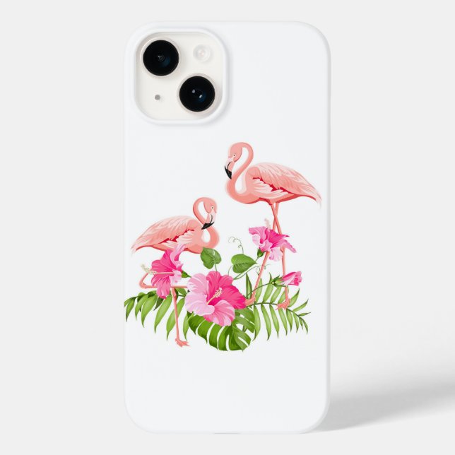 Apple iPhone 14 Case-Flamingo  Case-Mate iPhone Case (Back)