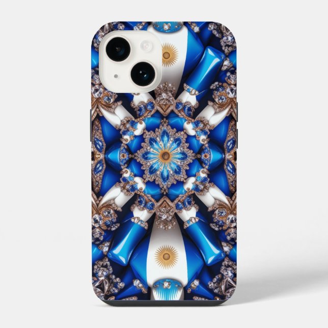 Apple iPhone 14 Case-Mate Argentinian Colors Case (Back)