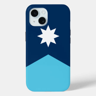 Apple iPhone 15 Case-Mate with Minnesota flag Case