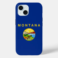 Apple iPhone 15 Case-Mate with Montana flag