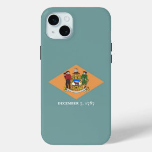 Apple iPhone 15 Plus Case-Mate, Delaware flag Case