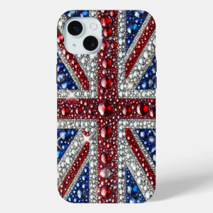 Apple iPhone 15 Plus Case, United Kingdom Colors iPhone 15 Plus Case