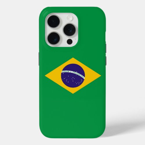 Apple iPhone 15 Pro Case-Mate, Brazil flag Case