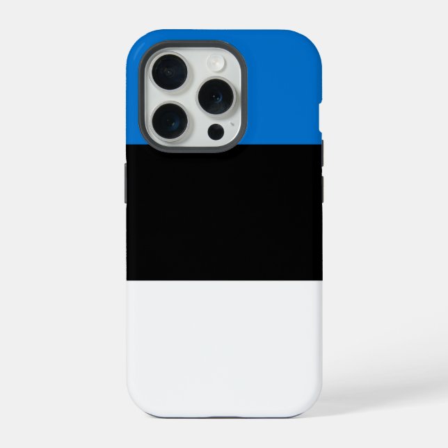 Apple iPhone 15 Pro Case-Mate, Estonia flag Case (Back)