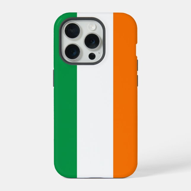 Apple iPhone 15 Pro Case-Mate, Ireland flag Case (Back)