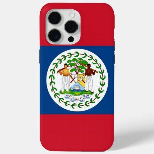 Apple iPhone 15 Pro Max Case, Belize flag Case