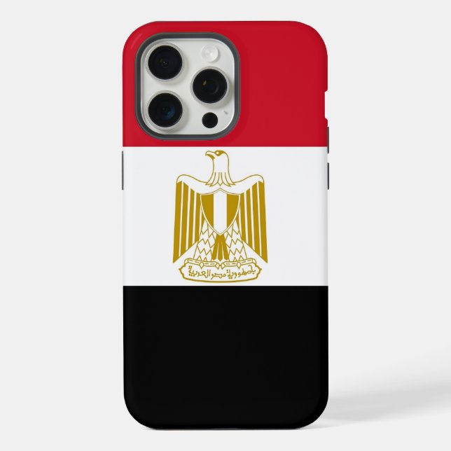 Apple iPhone 15 Pro Max Case, Egypt flag Case (Back)