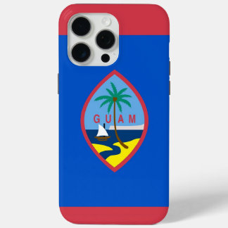 Apple iPhone 15 Pro Max Case, Guam flag Case