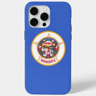 Apple iPhone 15 Pro Max Case, Minnesota flag iPhone 15 Pro Max Case