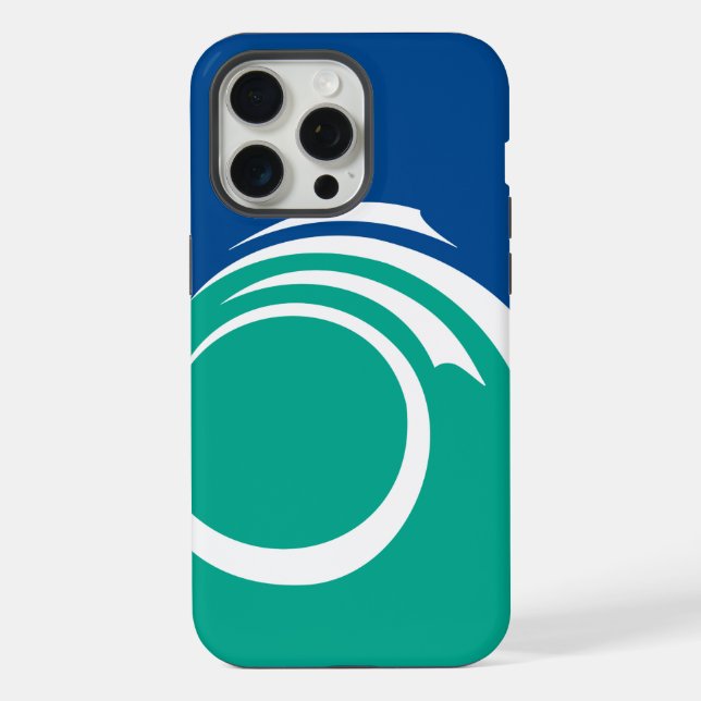 Apple iPhone 15 Pro Max Case, Ottawa flag Case (Back)